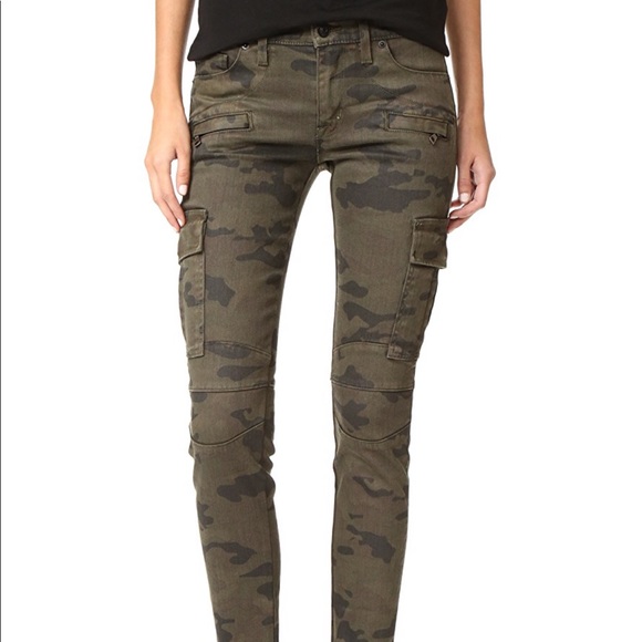 COPY - Colby Ankle Moto Skinny Cargo Jeans - Picture 1 of 8